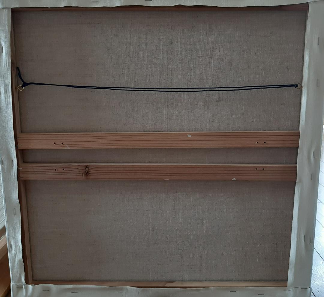 油彩画 (油絵)　直筆　絵画：Life