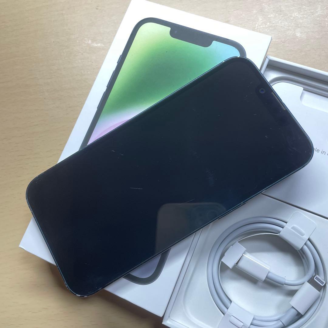 iPhone14 128GB SIMフリー 割れなし バッテリー最大容量85%