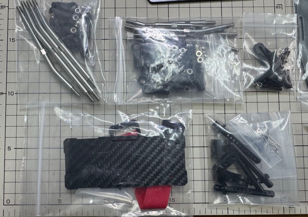 rc クローラー　INJORA シャーシーLCG フレームパーツ　TRX scx