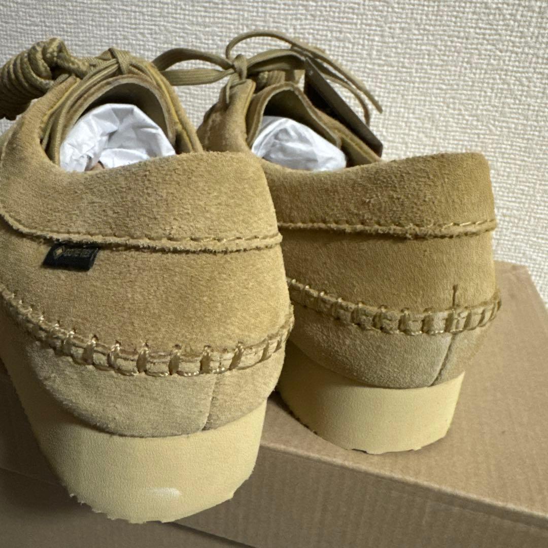 【未使用品】クラークス ウィーバー ゴアテックス メープルスエード UK8