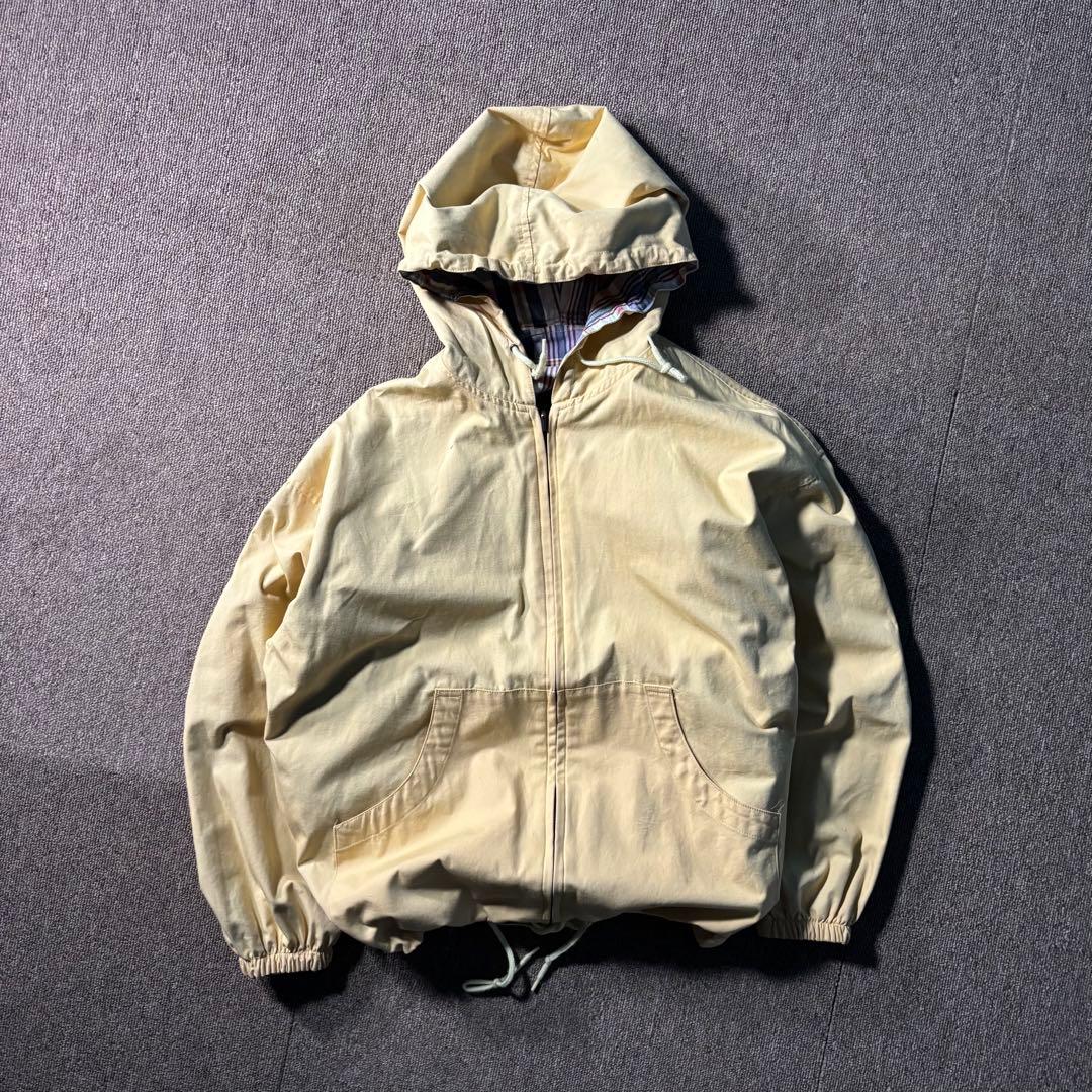 McGREGOR チェック リバーシブルジップパーカー ジャケット ドロー