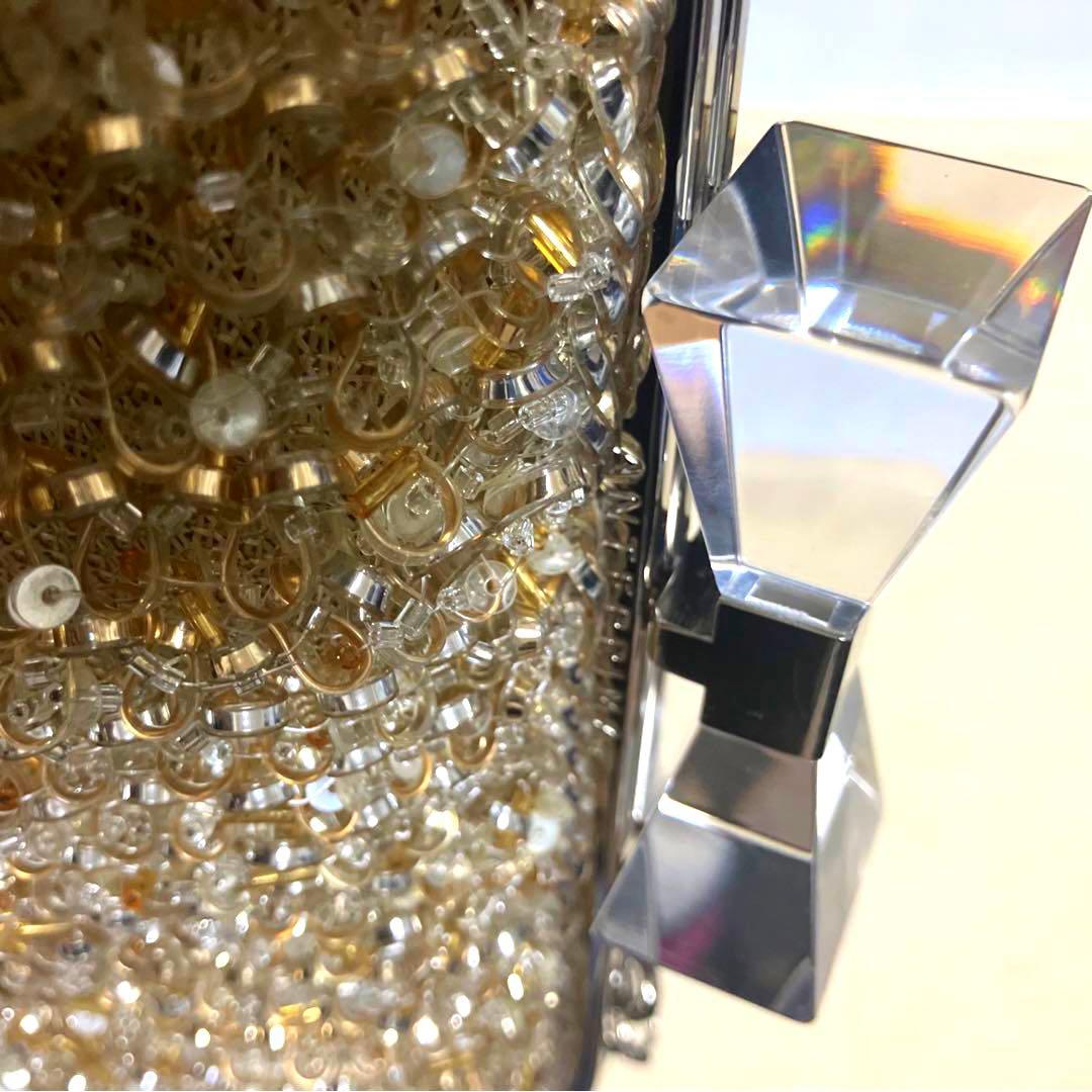 アンテプリマ クリスタッロフィオッコ 2way バッグ がま口　パーティー