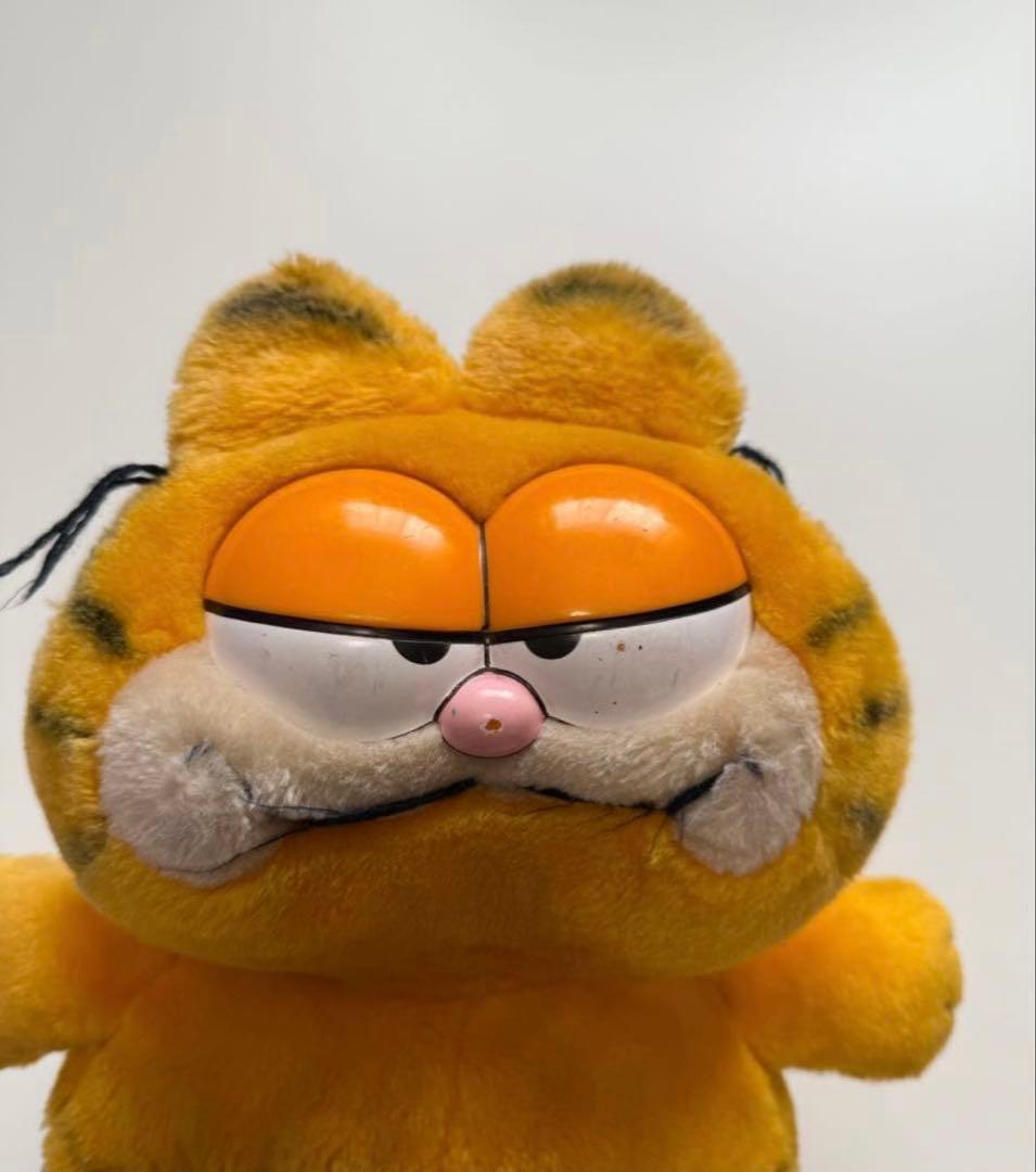 レア 80s ガーフィールド ぬいぐるみ 大きめサイズ DAKIN