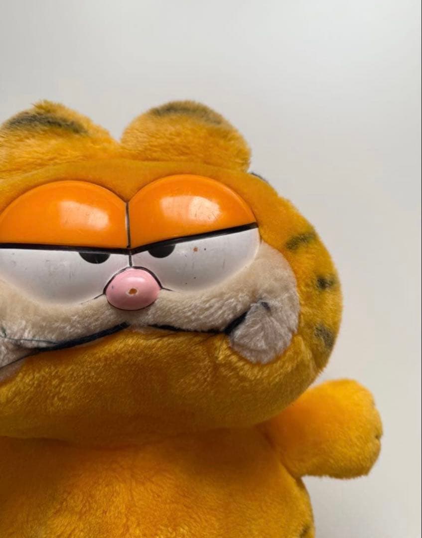 レア 80s ガーフィールド ぬいぐるみ 大きめサイズ DAKIN