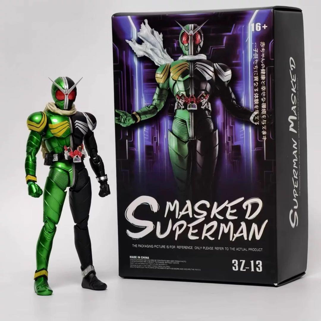 (真骨彫製法) 仮面ライダーW サイクロンスカル