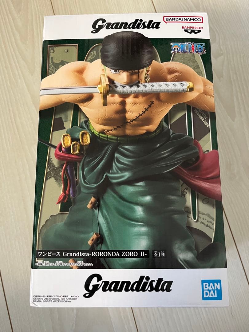未開封 Grandista Roronoa Zoro II フィギュア - メルカリ