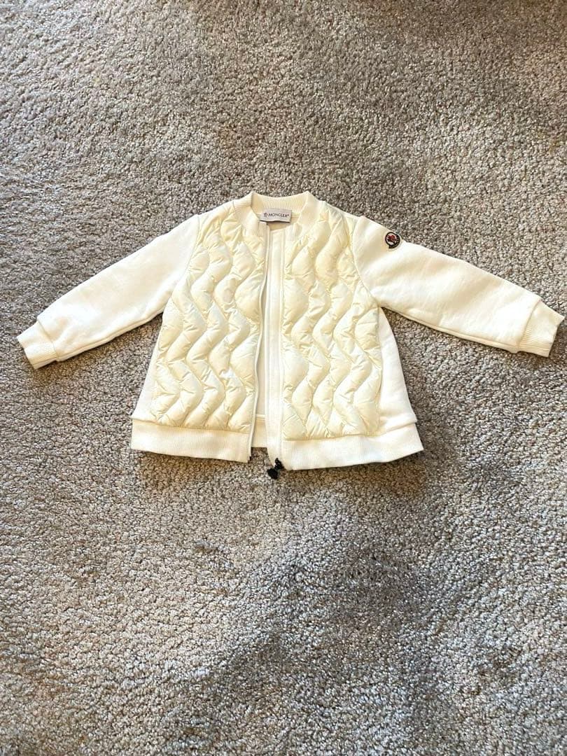 MONCLER ベビー♡アウターホワイト2A