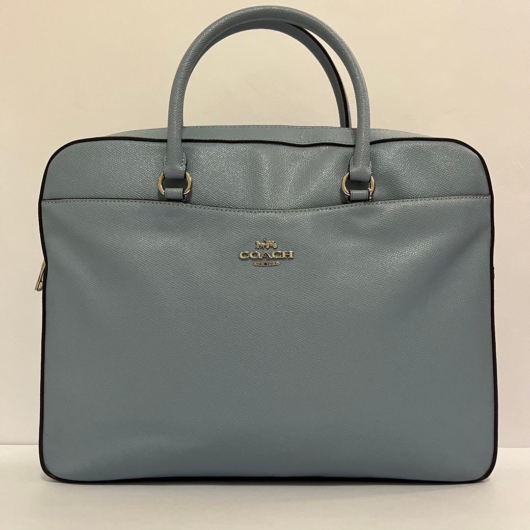 日本未発売✨美品✨コーチ　ブリーフケース　ビジネスバッグ　2way A4可