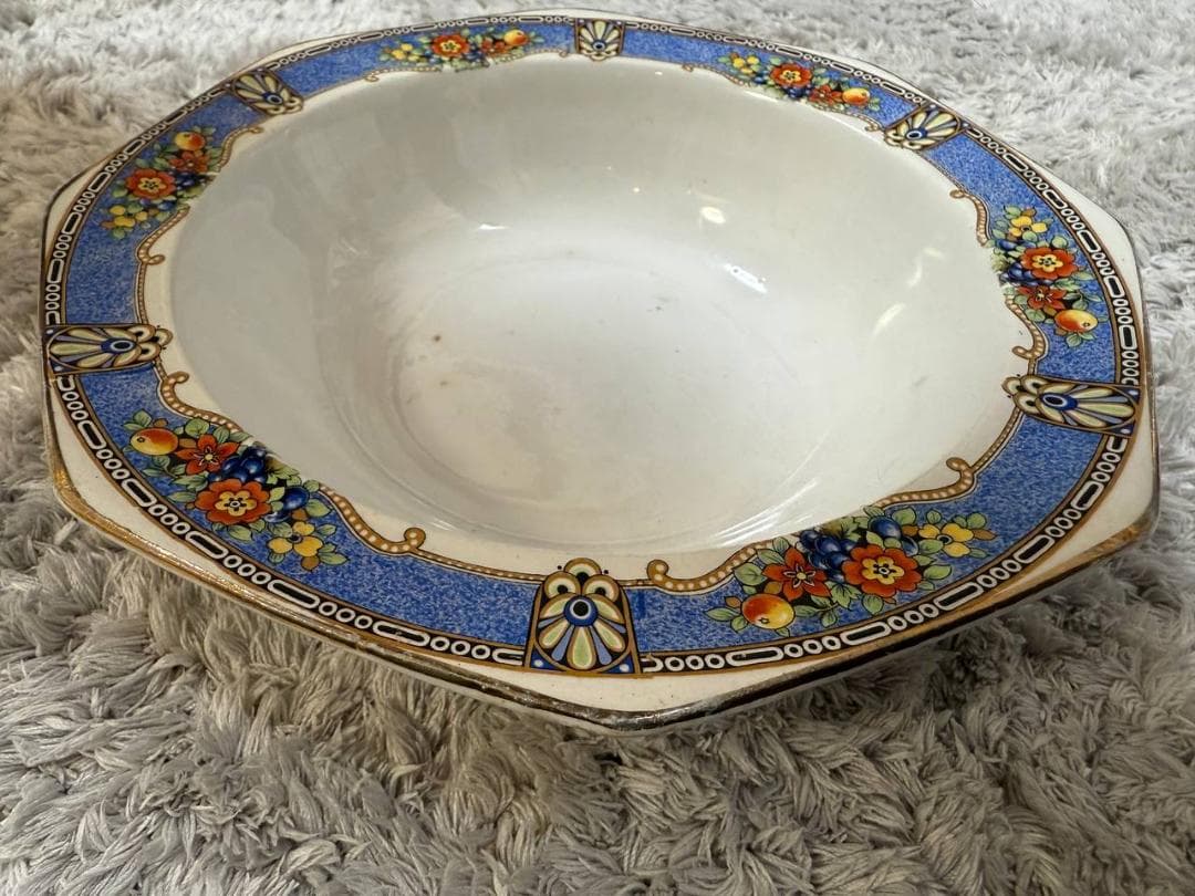 英国アンティーク陶器 R.H. Plant 19世紀？Tuscanウェッジウッド