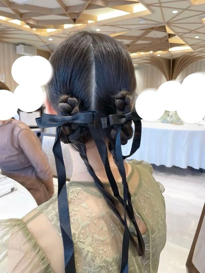 【美品】Leja /パフスリーブドレス