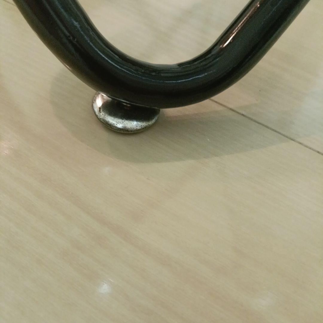 円形ガラス天板 ダイニングテーブル