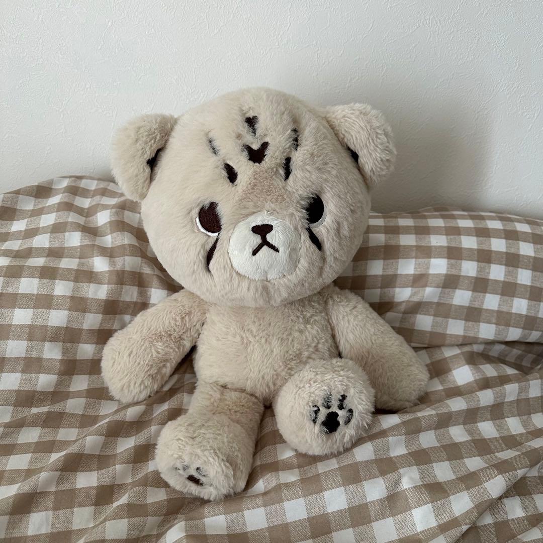 チタリ チーターリー nct マーク ぬいぐるみ 40cm ステッカー2枚付き