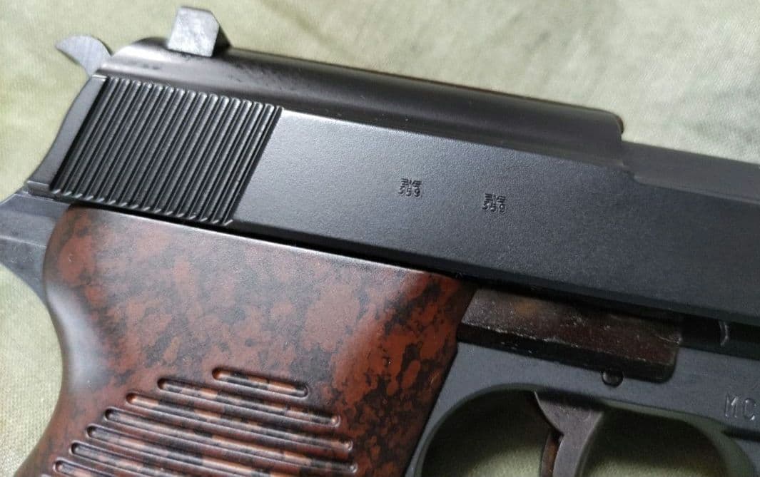 未使用　マルゼン ワルサーP38 ＋スペアマガジン付 ミリタリーモデル