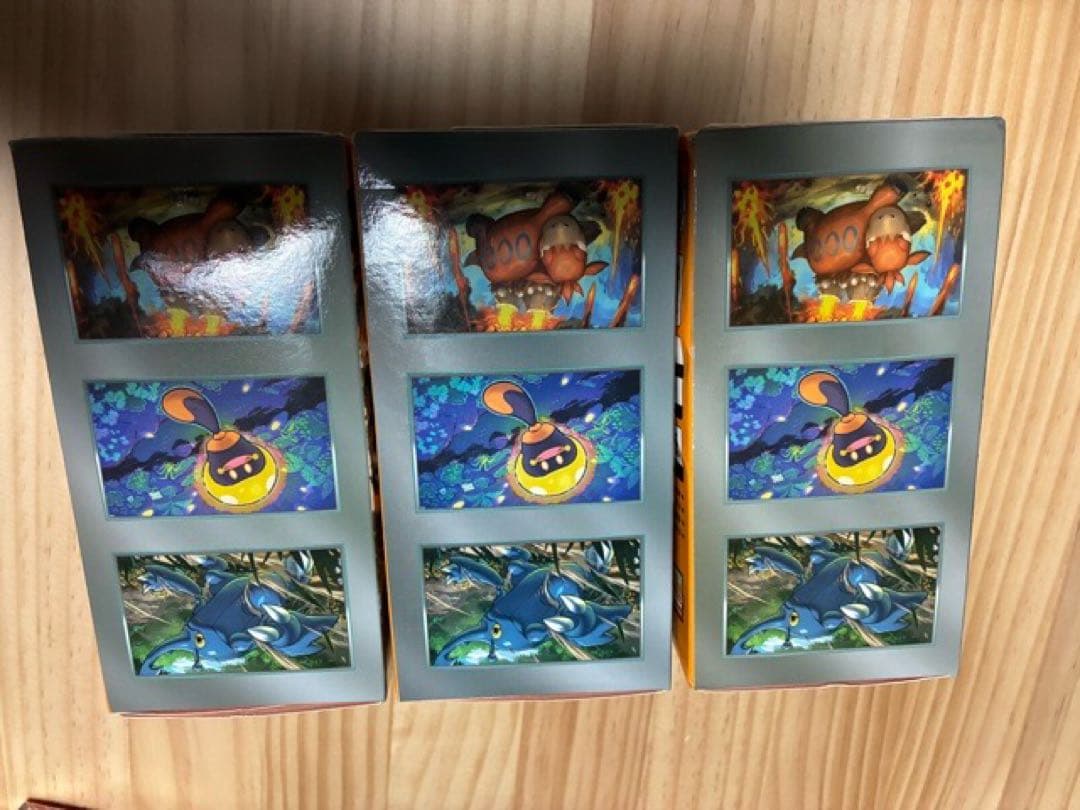 ポケモンカード クレイバースト 韓国語 ハングル文字 新品 3BOX 3ボックス