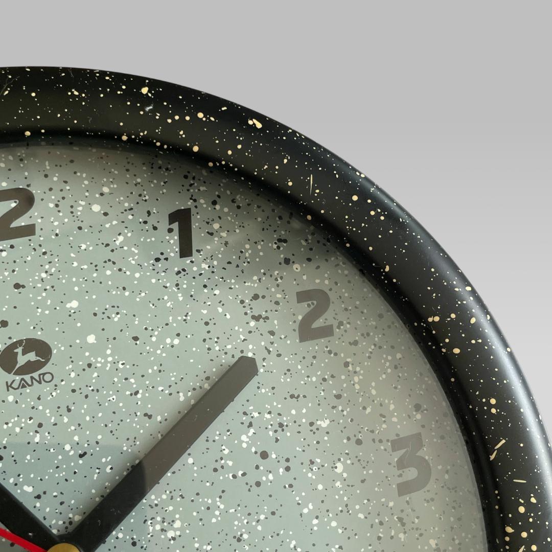 1980s【ポストモダン】ヴィンテージ 掛け時計 デザイン ウォールクロック