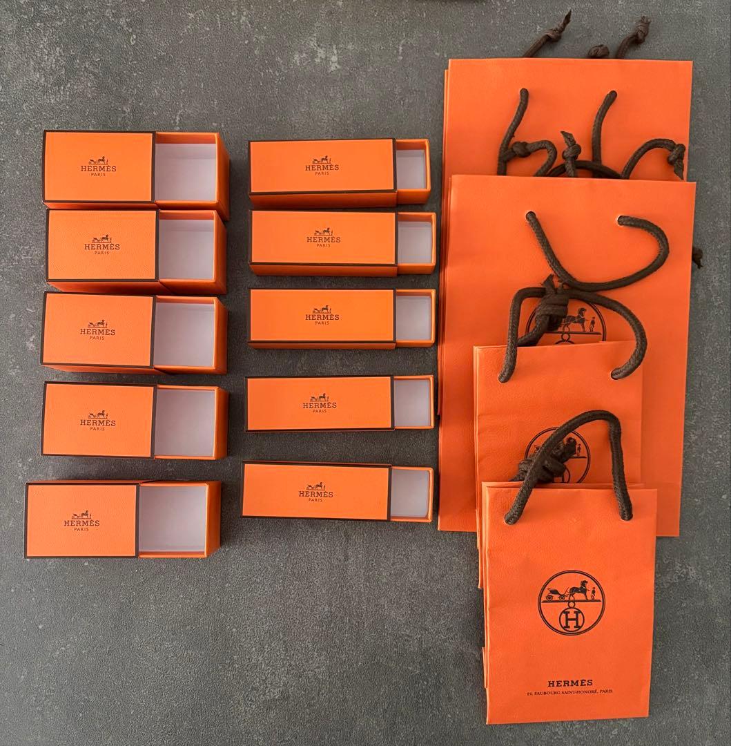 エルメス HERMES 空箱 袋 ショッパー - メルカリ