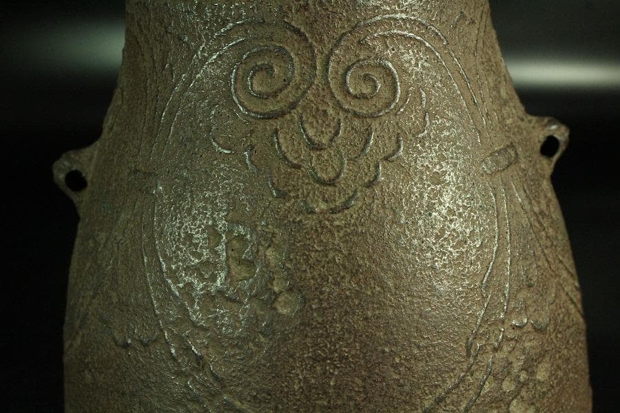 茶道具 饕餮紋 釜 古作 時代物(K-A822) - メルカリ