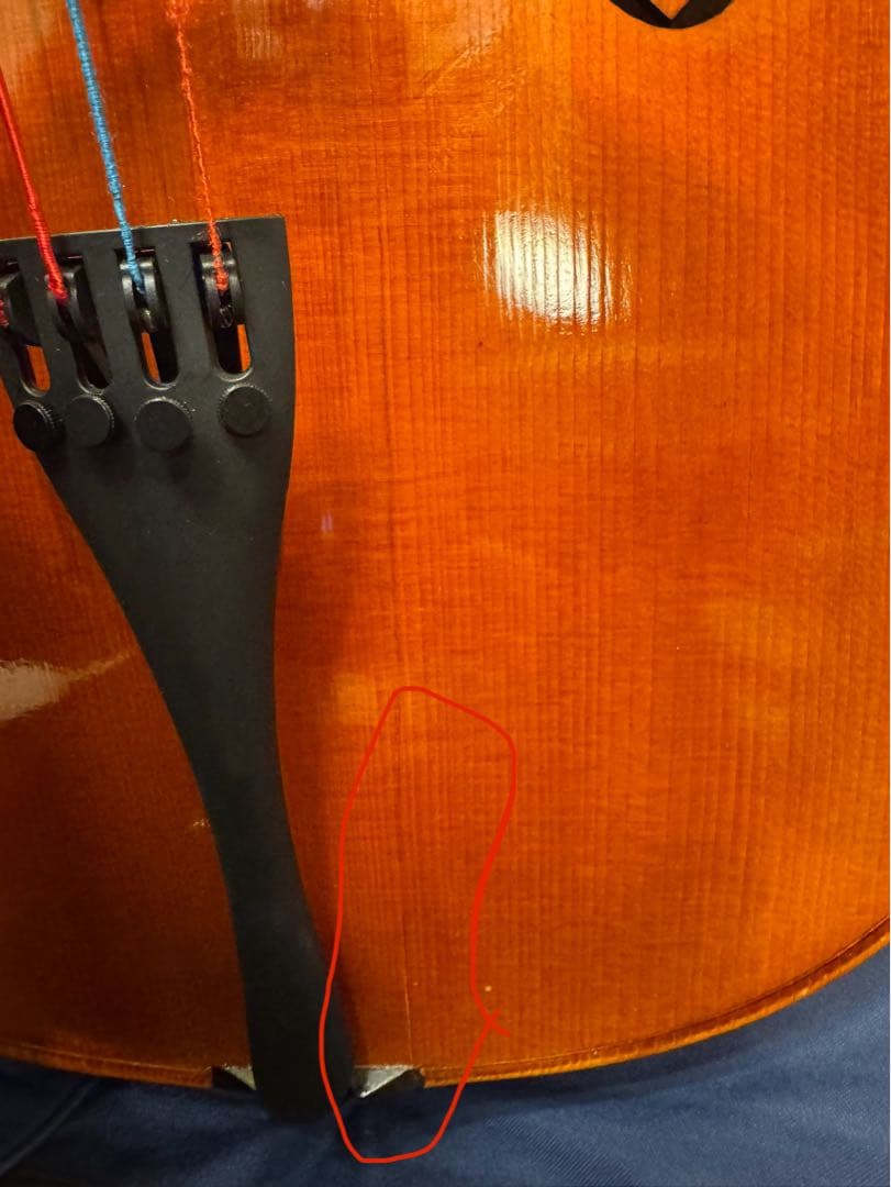 スズキno.72 チェロ4/4 2023年製造(状態極美)