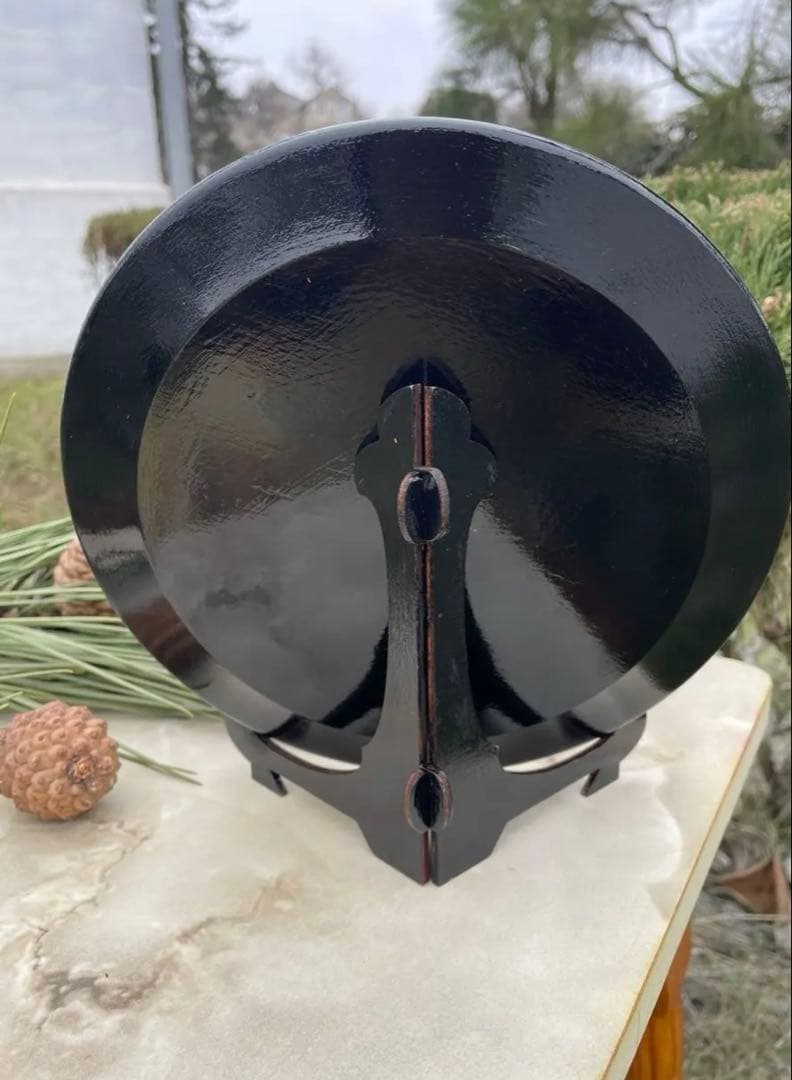 製ペトリキウカ塗りのプレート （ヴァレンティナ・ホロべッツ）20cm