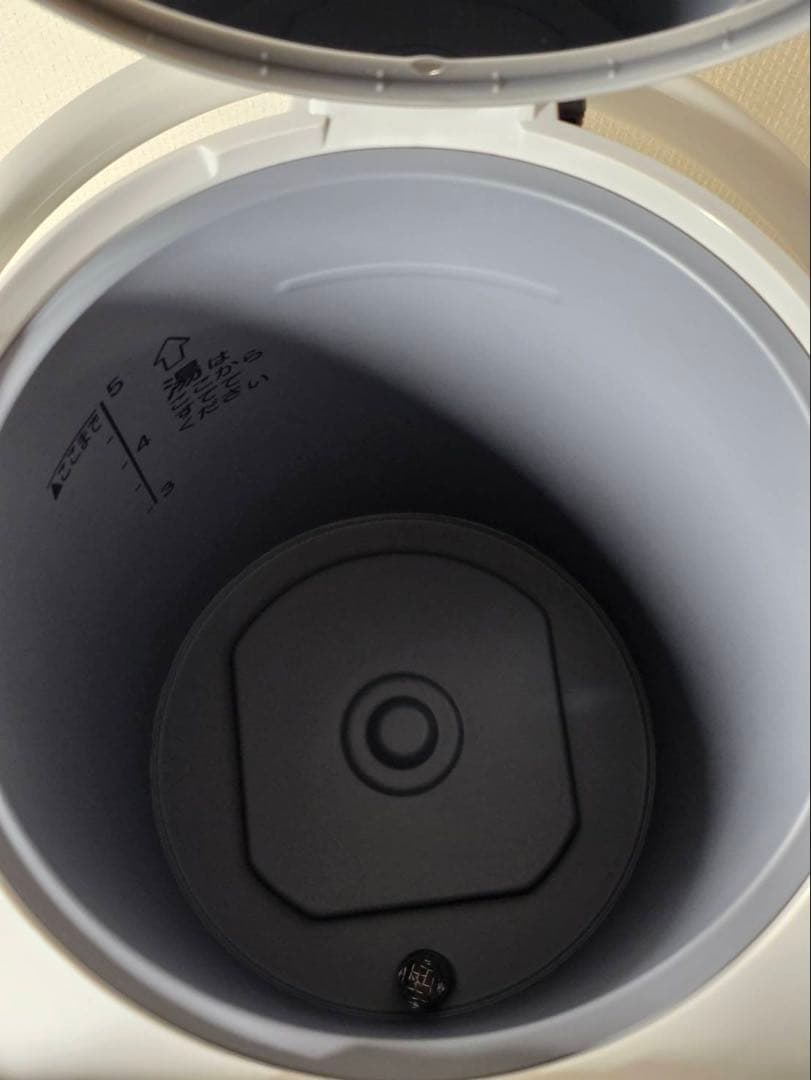 象印 電気ポット 5L 優湯生 グレー タイマー 省エネ 大容量