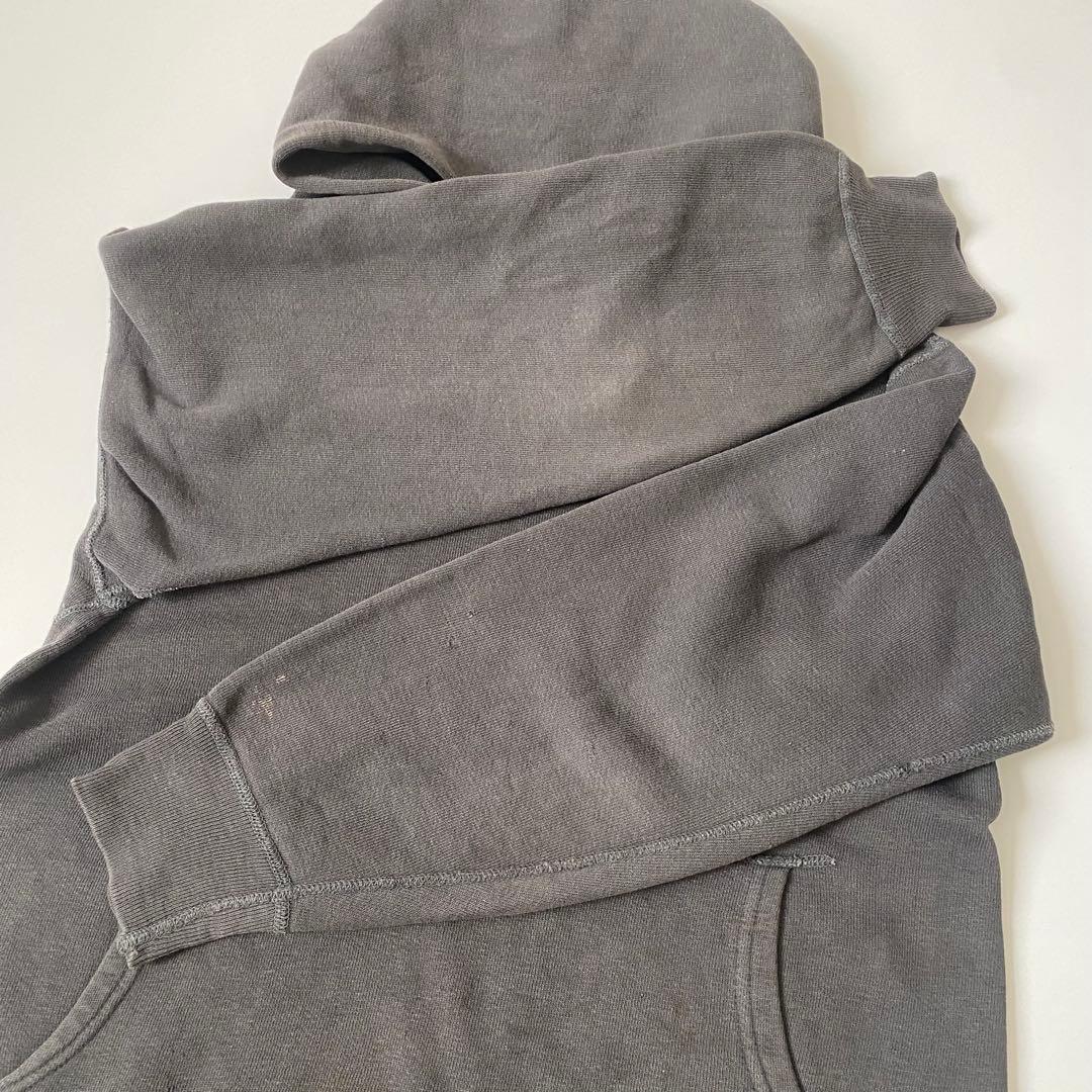 50-60s ヴィンテージスウェットフーディ フェードブラック