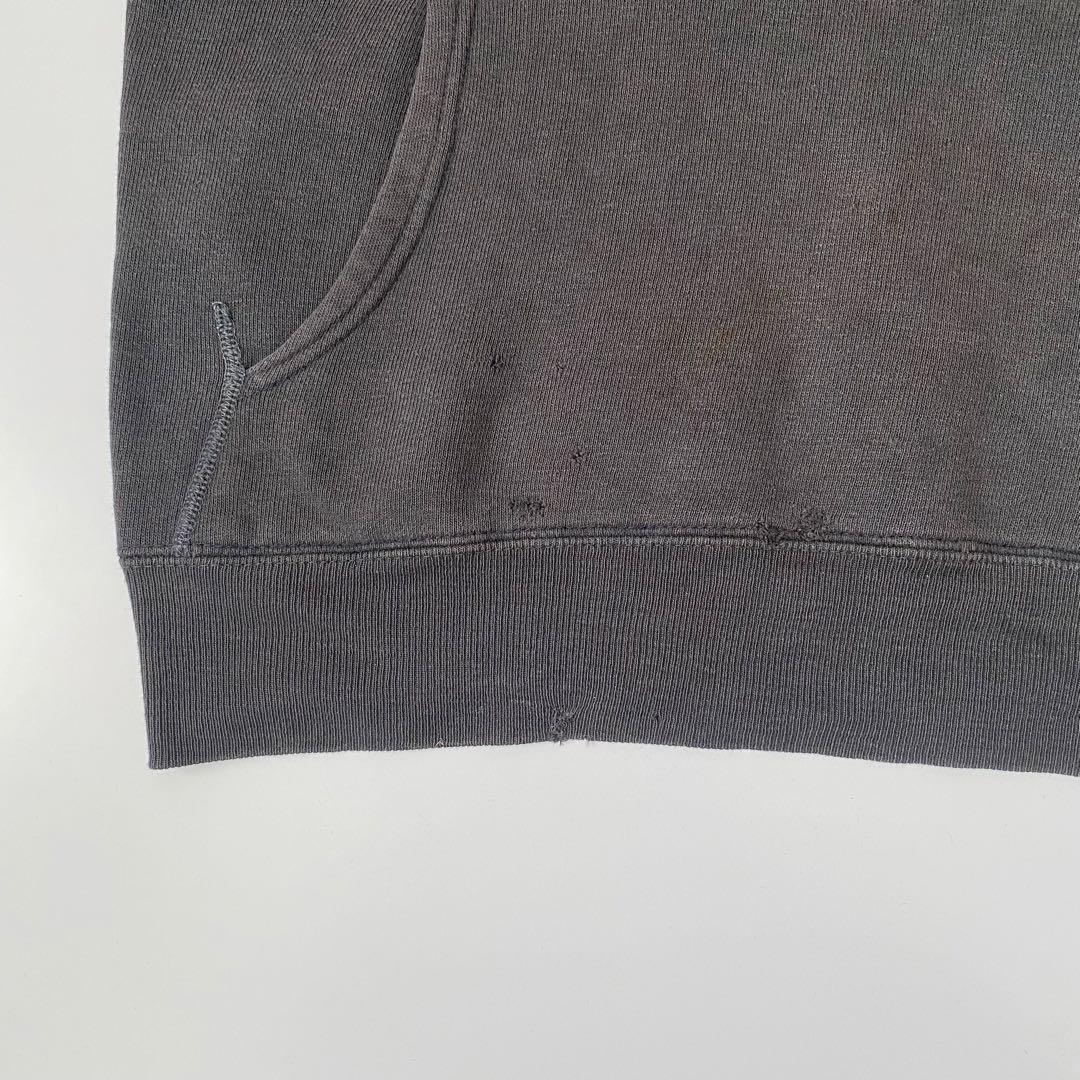 50-60s ヴィンテージスウェットフーディ フェードブラック