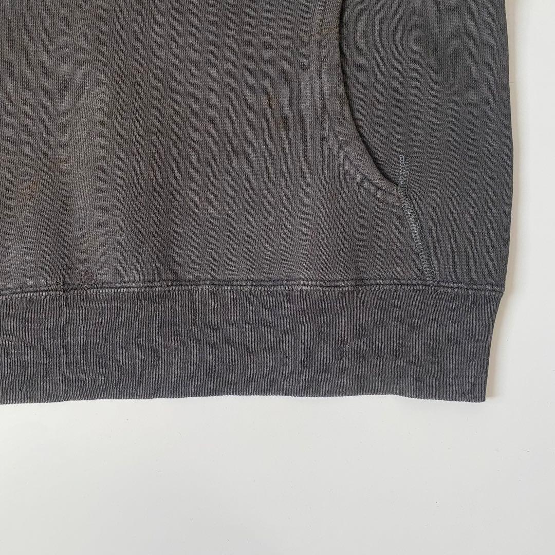 50-60s ヴィンテージスウェットフーディ フェードブラック