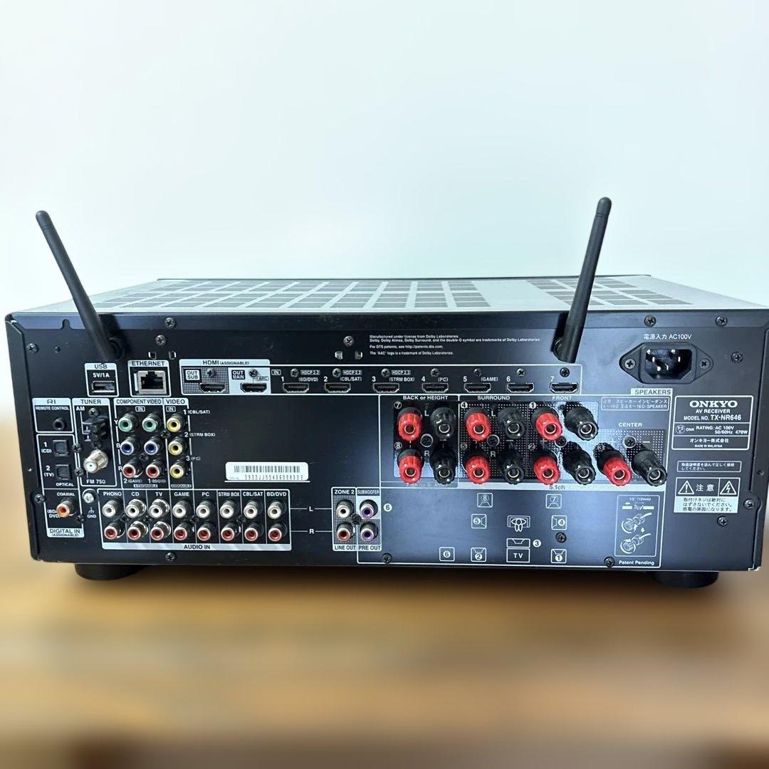 K*i様 Onkyo TX-NR676 AVアンプ