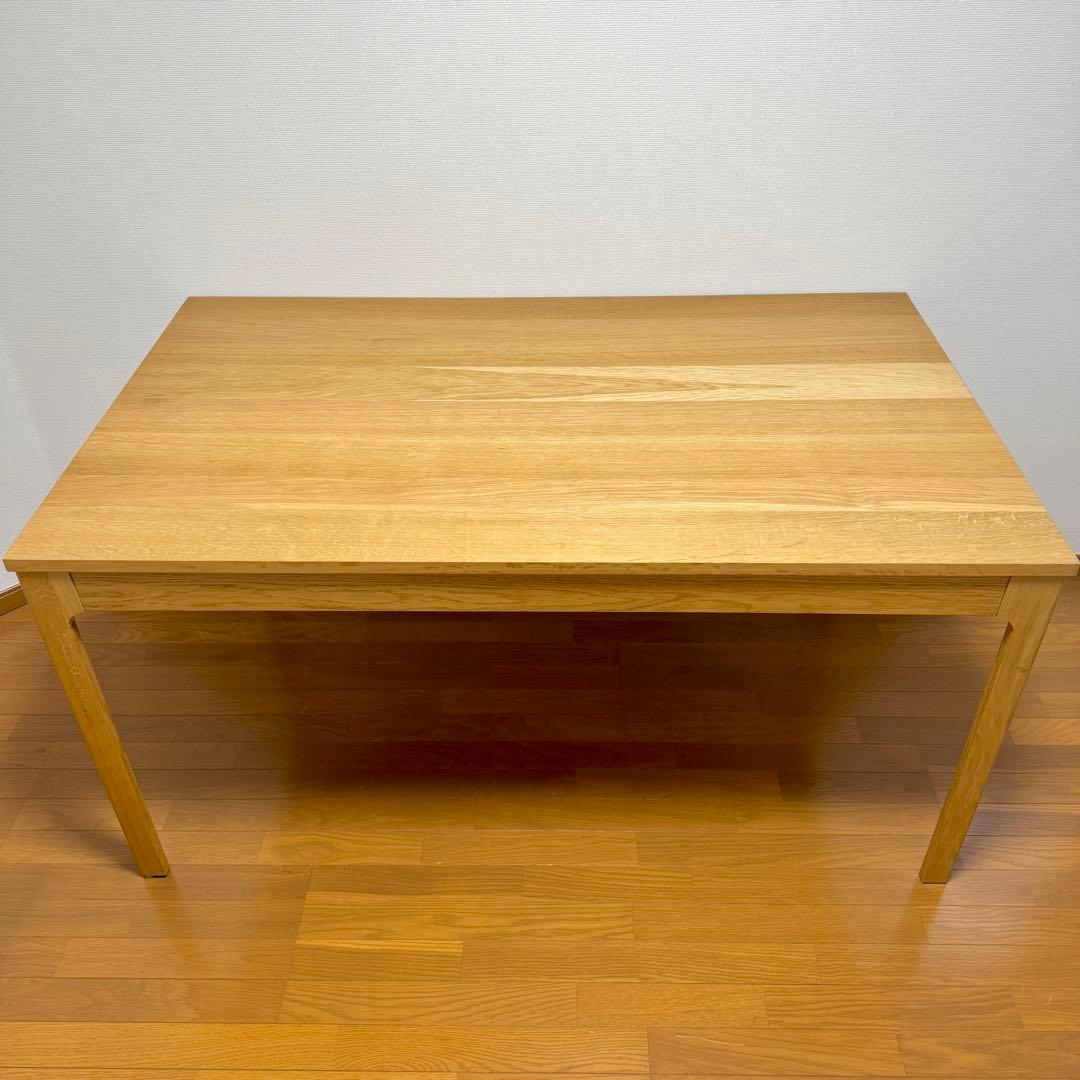 【廃盤/美品】IKEA KOFSTA ダイニングテーブル150×90 オーク