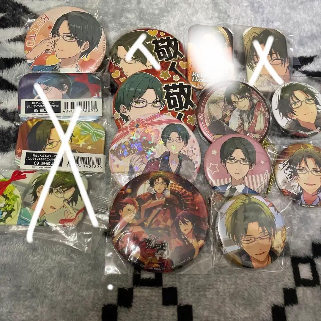 蓮巳敬人 缶バッジセット まるかく 推し缶バッジ