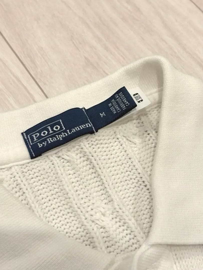 Polo by Ralph Lauren ケーブルニットポロシャツ Mサイズ