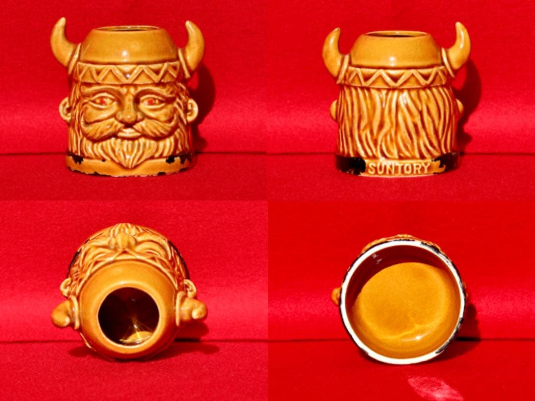 陶磁器【SUNTORY トリス人形セット　非売品　販促品　コレクション　置物】