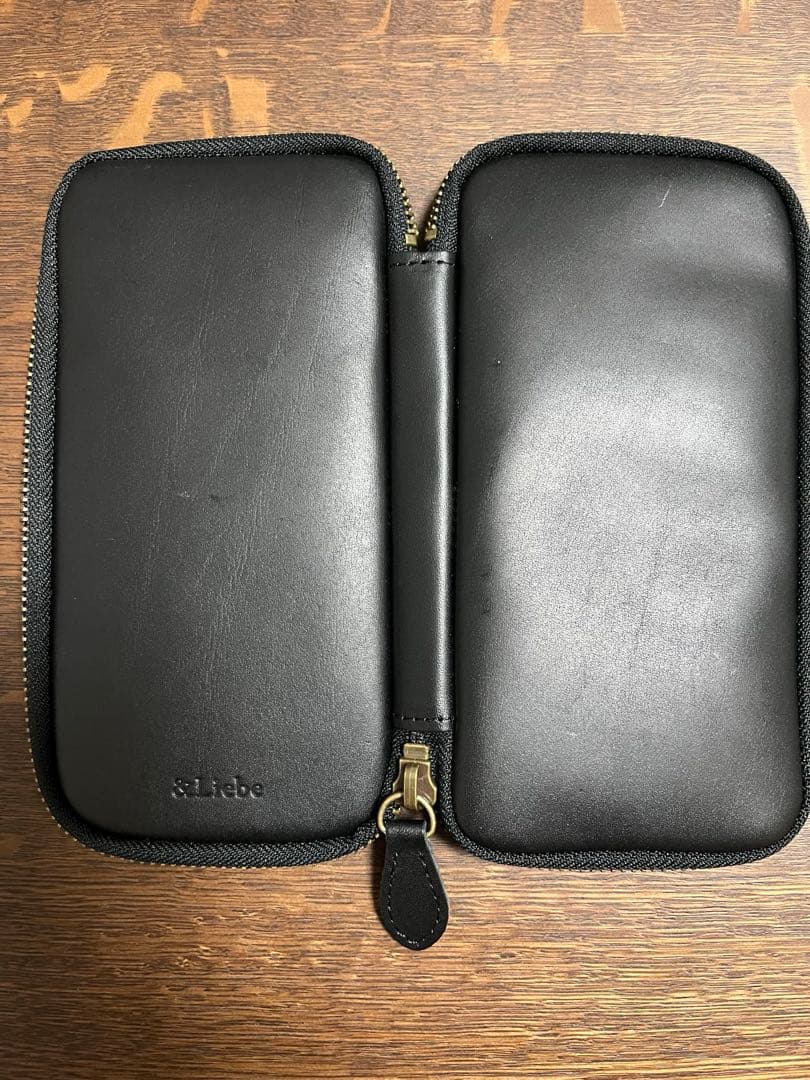 &Liebe アンドリーベ　ブラック 筆入れ