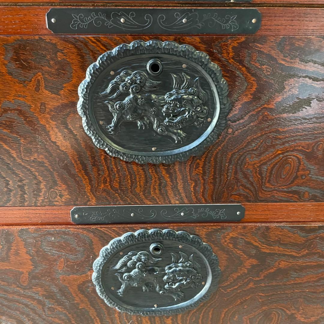 駿河民芸 駿河民藝 ワードローブ 欅材 時代箪笥 昭和レトロ 和製