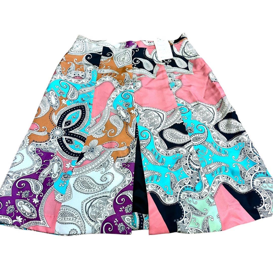 鈴蘭 様✨ETRO エトロ✨シルク　スカート