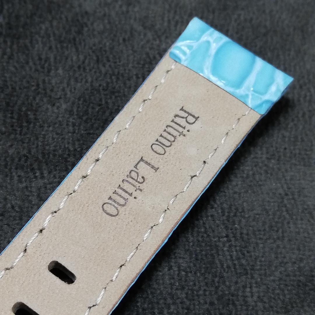 リトモラティーノ レザー ベルト ライトブルー 腕時計 未使用品 (MS273