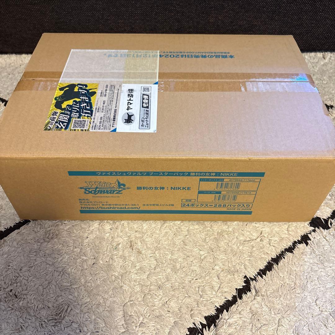 初版 未開封 ヴァイスシュヴァルツ NIKKE カートン①