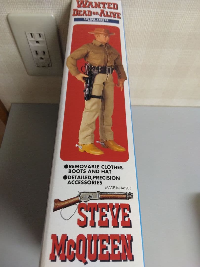 スティーヴ・マックィーン　拳銃無宿フィギュア　激レア/新品未開封/入手困難稀少品