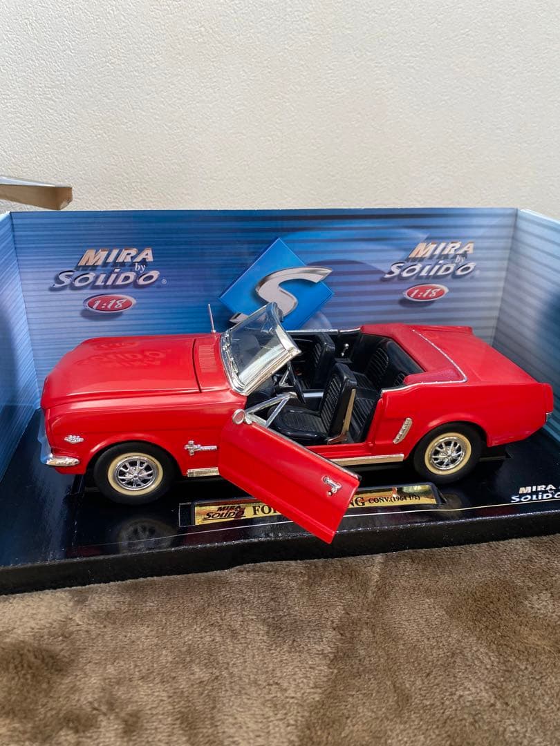 MIRA SOLIDO ＆EAGLEマスタング1/18 3台セット