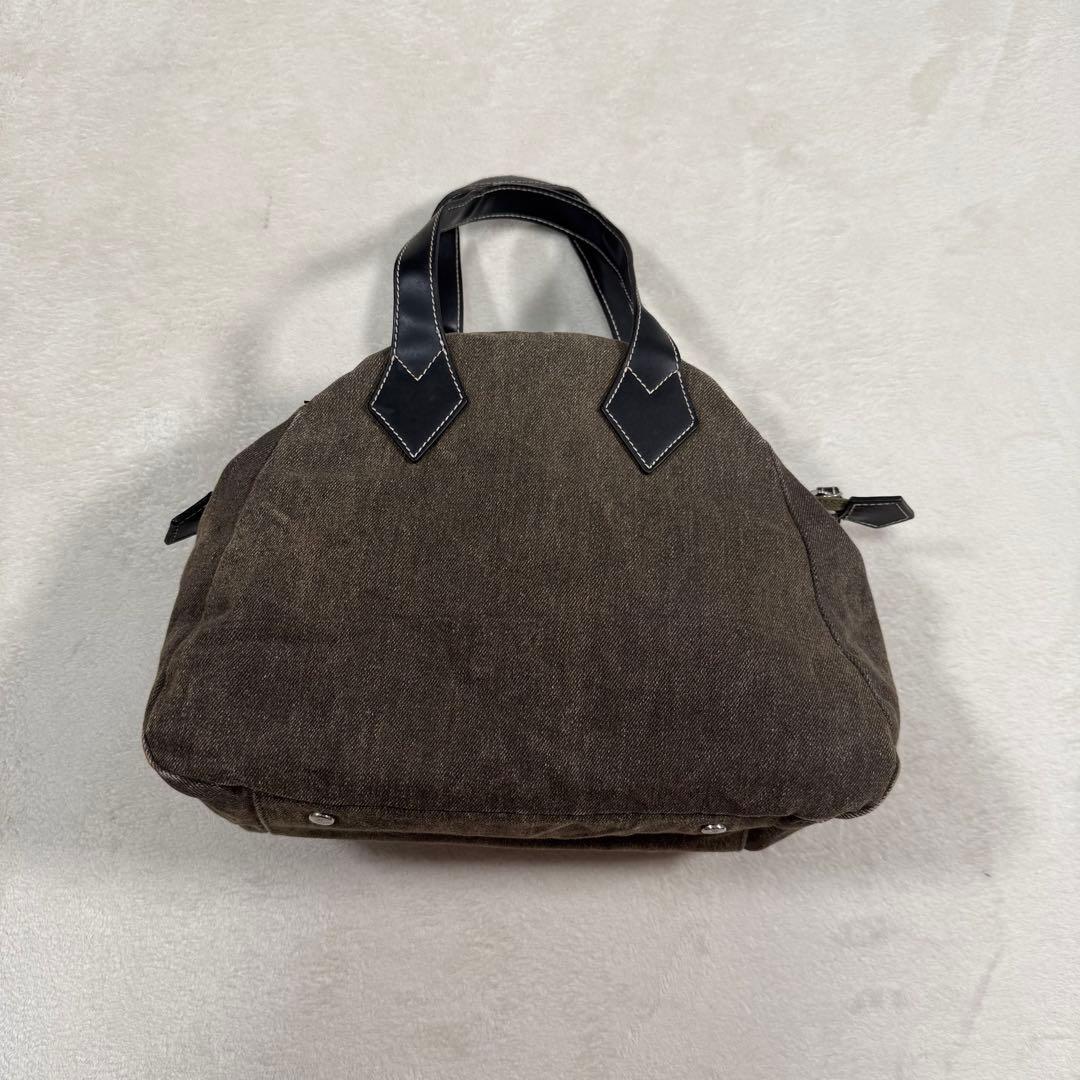 Vivienne Westwood ヤスミン デニム ハンドバッグ オーブ