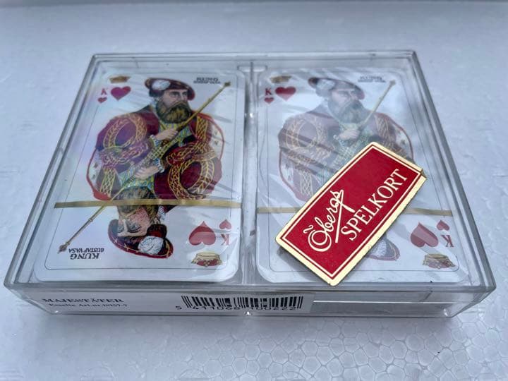 ビンテージトランプカード Oberg´s Spelkort 2デッキ