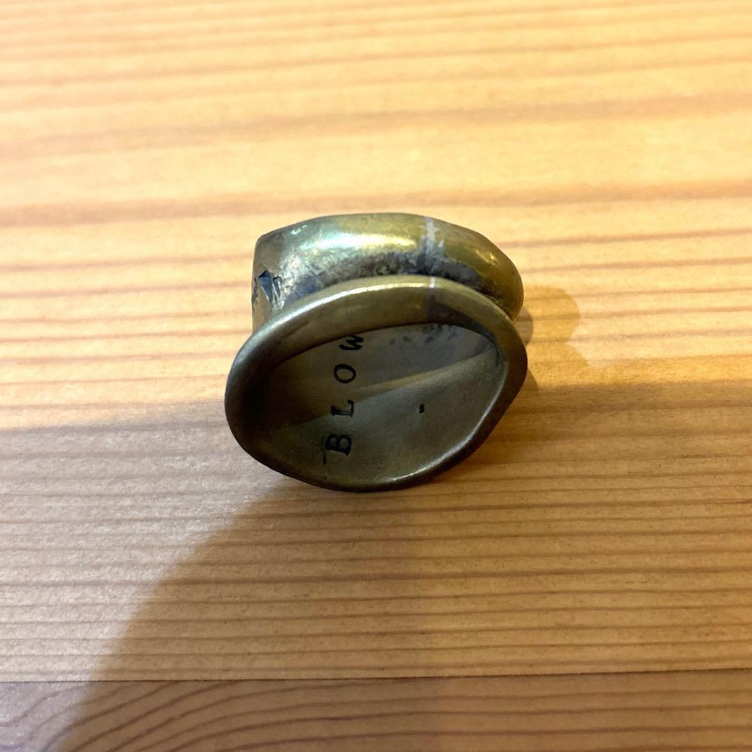 BLOW by JUN UEZONO 真鍮リング　ブロウ　バイ　ジュンウエゾノ