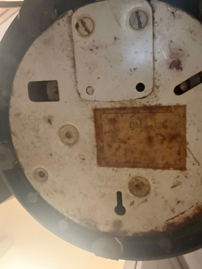 三菱扇風機 DM-12L 高級扇 シルバーグリン 30cm 昭和レトロ