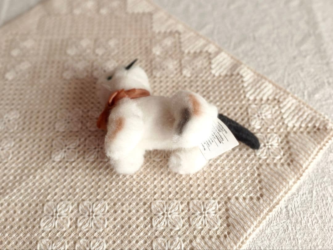 【mkuさま】 vintage cat ❀ グリーンの瞳の 猫ちゃん