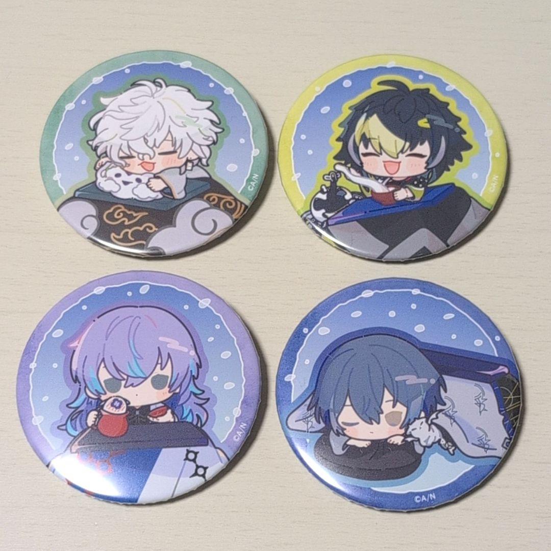 にじさんじ スイパラ Dytica 缶バッジ こたつ 星導 小柳 カゲツ 伊波