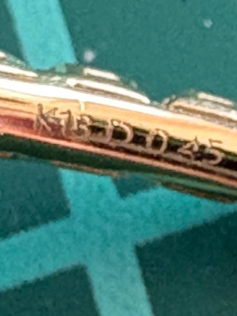 k18ゴールド✨ダイヤ0.45ct✨フルエタニティリング14号❣️