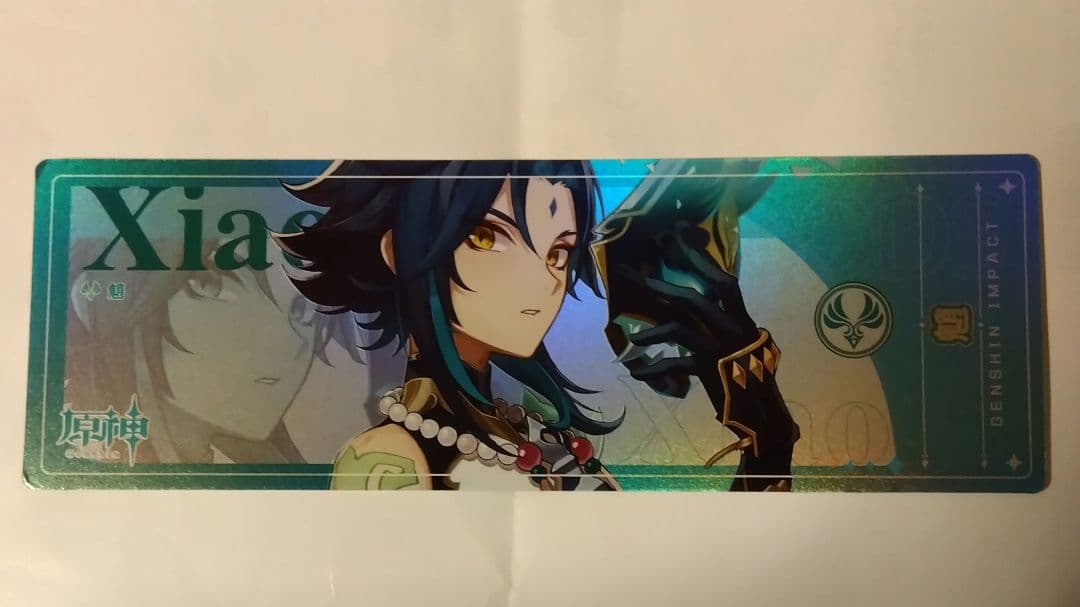 テイワットグッズ ポップアップストア 原神 チケット風カード 購入特典