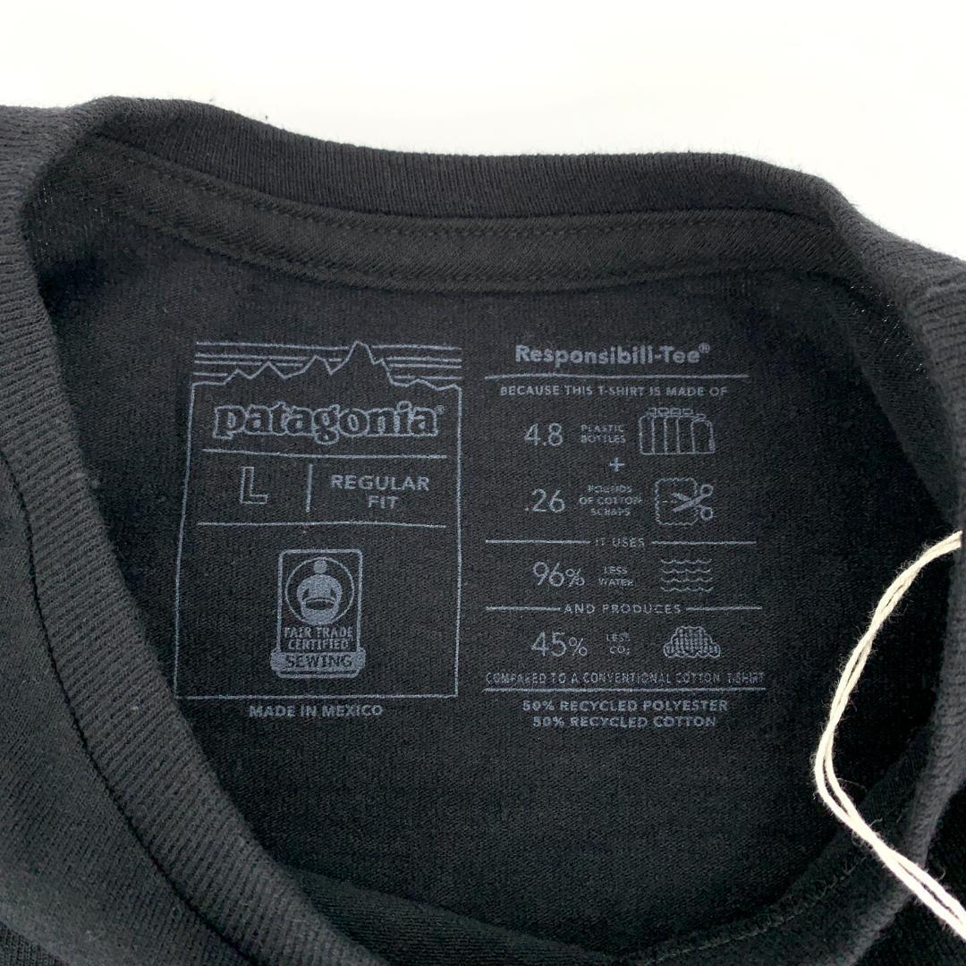 新品 希少 ハワイ ハレイワ 限定 パタゴニア Tシャツ バックロゴ L