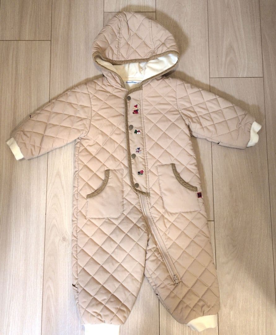 ファミリア　 ジャンプスーツ　アウター80サイズ