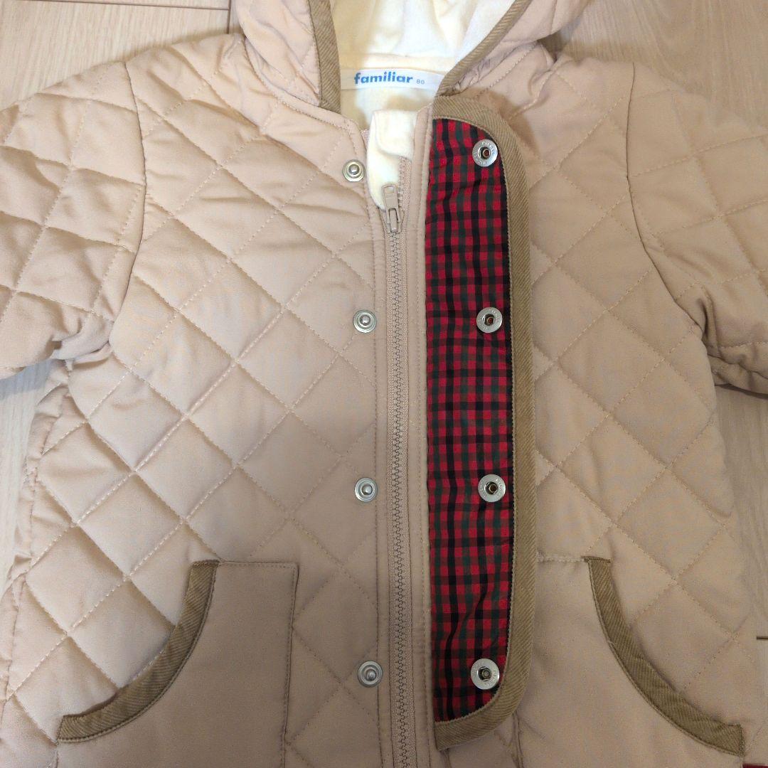 ファミリア　 ジャンプスーツ　アウター80サイズ